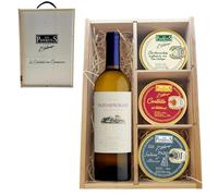 LOS PEPERETES Pack Superior Marisco Gallego con Albariño Pazo Señorans | Berberechos ×2 · Centollo ×2 · Lubina al Albariño ×2 | Lote Gourmet Premium