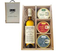 LOS PEPERETES Pack Superior Marisco Gallego con Terras Gauda | Berberechos ×2 · Centollo ×2 · Lubina al Albariño ×2 | Lote Gourmet Premium