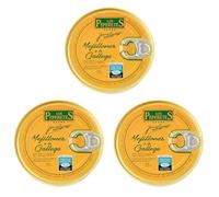 LOS PEPERETES x3 Lata Mejillones en Salsa Gallega 120 g | Marisco Gallego Gourmet | Elaboración Artesanal | Conserva Premium con Pimentón y Especias Naturales | Sabor Tradicional de Galicia