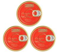 LOS PEPERETES x3 Lata Percebes al Natural 120 g | Marisco Gallego Gourmet | Elaboración Artesanal | Conserva Premium de las Rías Gallegas | Sabor Puro del Atlántico