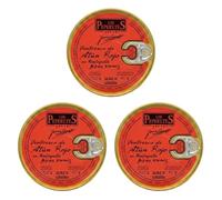 LOS PEPERETES x3 Lata Ventresca de Atún Rojo en Mantequilla Airas Moniz | Atún Rojo de Almadraba | Conserva Gourmet Artesanal con Mantequilla Gallega de Leche de Vaca Jersey 360 g