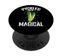 Los pepinillos Son mágicos Divertidos Pickle Magic PopSockets PopGrip Adhesivo
