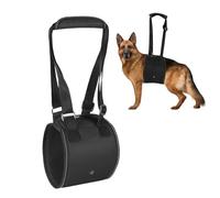 Los Perros de Apoyo Mochila, SilverChry Arnés de Soporte de Patas Traseras, Arnes Perro Patas Traseras, Fit Lesiones en Las Articulaciones,Perro Mayor, la Artritis, la Cirugía Rehabilitación,Negro (S)