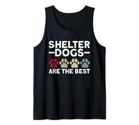 Los Perros de Refugio Son los Mejores - Animal Rights Animal Shelter Camiseta sin Mangas