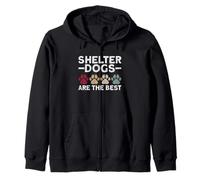 Los Perros de Refugio Son los Mejores - Animal Rights Animal Shelter Sudadera con Capucha