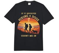 Los Perros de Senderismo me cuentan en senderos de Aventura al Aire Libre Comfort Colors Adult Heavyweight T-Shirt