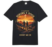 Los Perros de Senderismo me cuentan en una Aventura al Aire Comfort Colors Adult Heavyweight T-Shirt