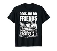 Los perros me enseñan lo que significa la amistad | Lealtad y paciencia Camiseta
