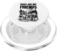 Los perros me enseñan lo que significa la amistad | Lealtad y paciencia PopSockets PopGrip para MagSafe