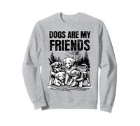 Los perros me enseñan lo que significa la amistad | Lealtad y paciencia Sudadera