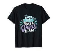 Los Perros y yo Hacemos un Gran Paseo en el Parque de Equipo Divertido Humor Meme Camiseta