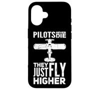 Los Pilotos Nunca Mueren, Solo vuelan más Alto Piloto Carcasa para iPhone 16