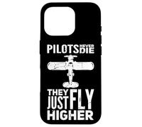 Los Pilotos Nunca Mueren, Solo vuelan más Alto Piloto Carcasa para iPhone 16 Pro