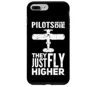 Los Pilotos Nunca Mueren, Solo vuelan más Alto Piloto Carcasa para iPhone 7 Plus/8 Plus
