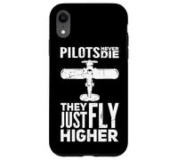 Los Pilotos Nunca Mueren, Solo vuelan más Alto Piloto Carcasa para iPhone XR