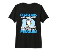 Los pingüinos Son increíbles, Soy Impresionante, Soy un pingüino Divertido Camiseta Premium