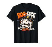 Los piojos Mantienen a Raya a los espíritus Police Ghost Halloween Camiseta