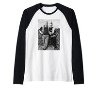 Los pioneros explotados Punks no Muertos por David Corio Camiseta Manga Raglan