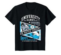 Los Pitufos Kids Gargamel Team University Games Village Arena Camiseta