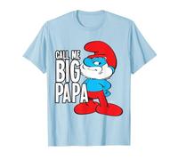 Los Pitufos Me Llaman Gran Papa Camiseta