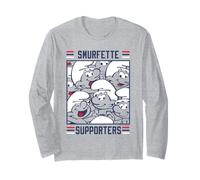 Los Pitufos Película Pitufina Partidarios Universidad Deportes Manga Larga