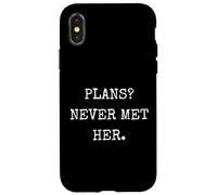 Los Planes Divertidos Nunca conocieron su Humor sarcástico al Azar Carcasa para iPhone X/XS