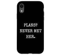 Los Planes Divertidos Nunca conocieron su Humor sarcástico al Azar Carcasa para iPhone XR