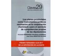 Los Planes Provinciales Como Instrumentos Jurídicos Necesarios En La C