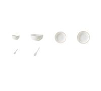 Los platos de cerámica de colores frescos son exquisitos y prácticos para uso doméstico, juego de 24 para 4 personas.