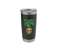 Los Poke Bowls del Día de San Patricio hacen sonreír a este duende Vaso térmico de acero inoxidable de doble pared