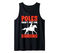 Los polacos no Son Solo para Bailar Divertidos Amantes de los Caballos vecinos Camiseta sin Mangas
