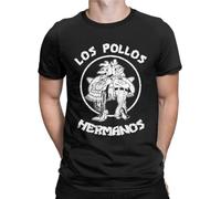 Los Pollos Hermanos Breaking Bad Graphic tee Shirt Short Sleeve Better Call Saul T Shirt Crewneck Tops Ropa Muj
