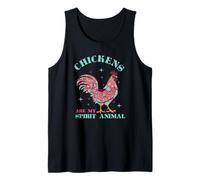Los Pollos Son mi espíritu Animal Pollo Tribal Camiseta sin Mangas