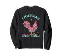 Los Pollos Son mi espíritu Animal Pollo Tribal Sudadera