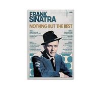 Los pósteres de Frank Sinatra son adecuados para dormitorio, comedor y sala de estar, hermosas obras de arte son un gran regalo para amigos, estilo sin marco, 60 x 90 cm