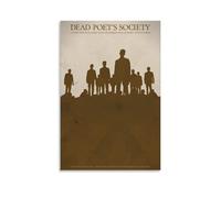 Los pósteres en lienzo de Dead Poets Society son adecuados para dormitorio, comedor y sala de estar, hermosas obras de arte son un gran regalo para amigos, estilo sin marco, 50 x 75 cm