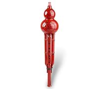 Los Principiantes Practican La Seda De Cucurbitáceas Para Niños Y Adultos. C Abajo B Tecla Hulusi Flauta De Calabaza Tocar Profesionalmente Un Instrumento Musical (Color : Rood)