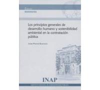 Los Principios Generales De Desarrollo Humano Y Sostenibilidad Ambiental En La Contratación Pública