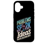 Los Problemas sacan Ideas Creativo diseño Carcasa para iPhone 16