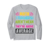 Los Profesores de matemáticas no Son Malos, están por Encima Manga Larga