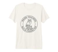 Los Profesores extraños construyen el Personaje de Owl Librarian Camiseta Premium