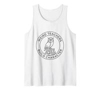 Los Profesores extraños construyen el Personaje de Owl Librarian Camiseta sin Mangas