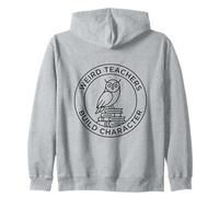 Los Profesores extraños construyen el Personaje de Owl Librarian Sudadera con Capucha