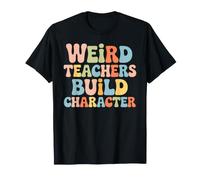Los Profesores extraños construyen un Personaje Retro Divertido Camiseta