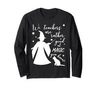 Los Profesores Somos Bastante Buenos en el Maestro Mago de Varita mágica Manga Larga