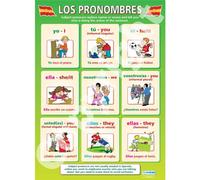 Los Pronombres | Carteles de aprendizaje de idiomas | Papel laminado brillante de 850 mm x 594 mm (A1) | Cuadros de segundo idioma para el aula | Cuadros educativos por Daydream Education