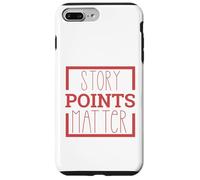 Los puntos de historia importan para Scrum Master, propietario de producto, Agile Carcasa para iPhone 7 Plus/8 Plus