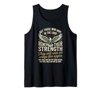 Los Que esperan en el Señor renuevan Sus Fuerzas Isaías 40 Camiseta sin Mangas