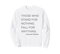 Los Que no representan Nada se enamoran de Cualquier Cosa inspiradora Sudadera