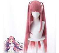 Los quintillizos por excelencia Pelucas de cosplay Nino Nakano Peluca sintética de cosplay Fiesta de carnaval de Halloween 5 toubun no Hanayome Wig